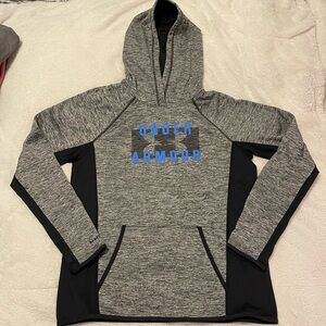 Under Armour Loose Fit Women’s Grey Hoodie Size Medium